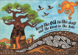 Oilwatch COP17 Poster